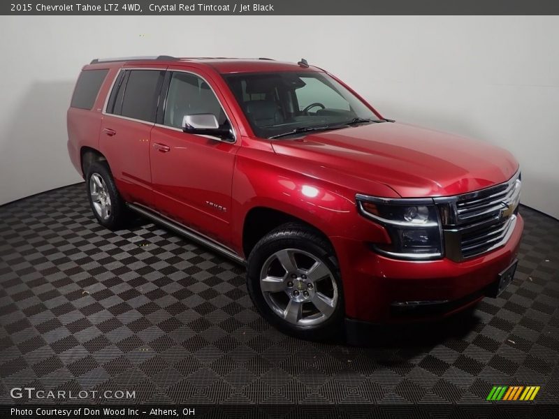 Crystal Red Tintcoat / Jet Black 2015 Chevrolet Tahoe LTZ 4WD