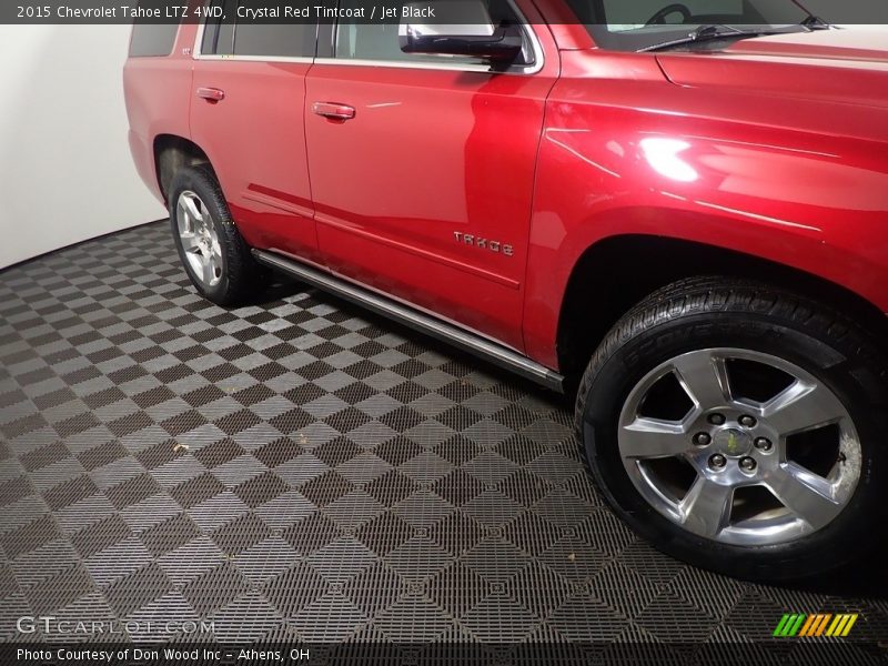 Crystal Red Tintcoat / Jet Black 2015 Chevrolet Tahoe LTZ 4WD