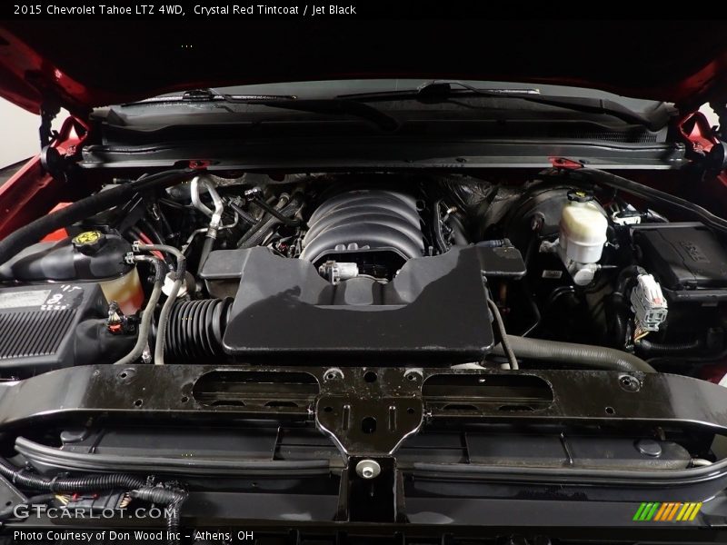 Crystal Red Tintcoat / Jet Black 2015 Chevrolet Tahoe LTZ 4WD