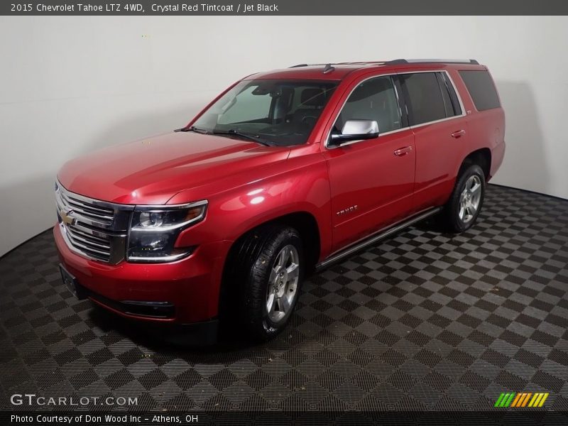 Crystal Red Tintcoat / Jet Black 2015 Chevrolet Tahoe LTZ 4WD