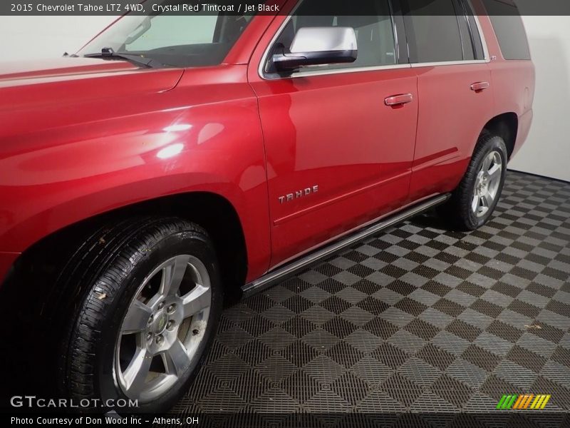 Crystal Red Tintcoat / Jet Black 2015 Chevrolet Tahoe LTZ 4WD