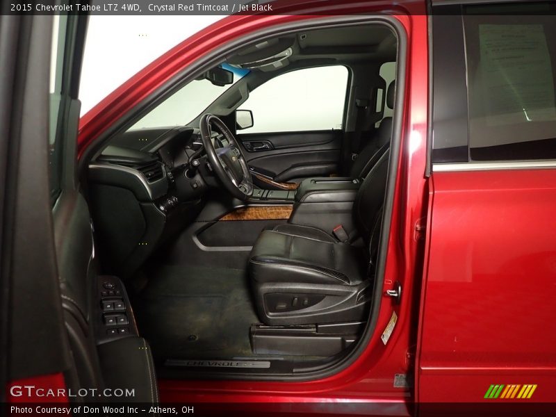 Crystal Red Tintcoat / Jet Black 2015 Chevrolet Tahoe LTZ 4WD