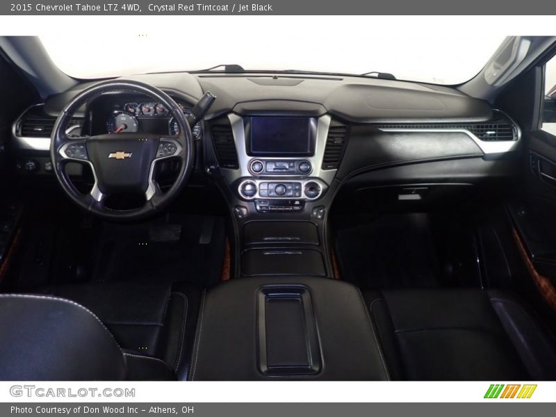 Crystal Red Tintcoat / Jet Black 2015 Chevrolet Tahoe LTZ 4WD