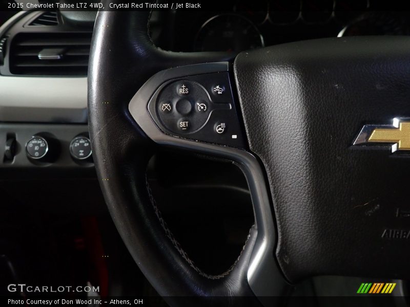 Crystal Red Tintcoat / Jet Black 2015 Chevrolet Tahoe LTZ 4WD