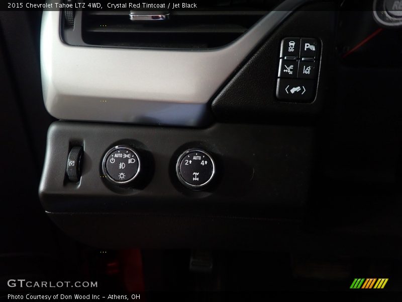 Crystal Red Tintcoat / Jet Black 2015 Chevrolet Tahoe LTZ 4WD