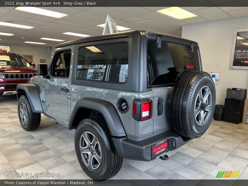 Sting-Gray / Black 2022 Jeep Wrangler Sport 4x4