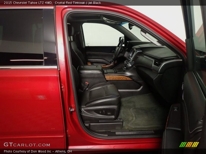 Crystal Red Tintcoat / Jet Black 2015 Chevrolet Tahoe LTZ 4WD