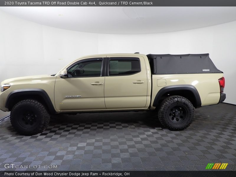 Quicksand / TRD Cement/Black 2020 Toyota Tacoma TRD Off Road Double Cab 4x4