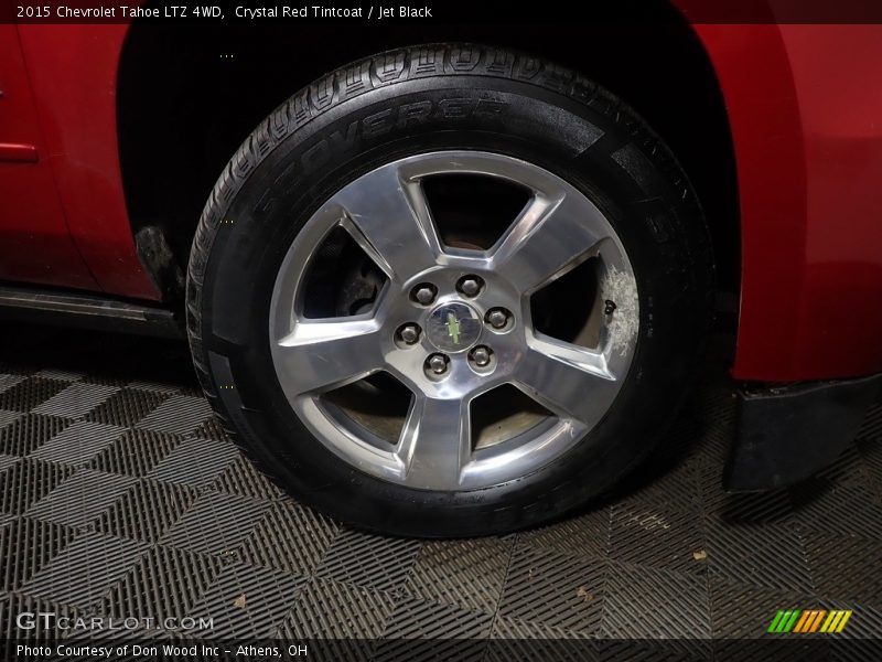 Crystal Red Tintcoat / Jet Black 2015 Chevrolet Tahoe LTZ 4WD