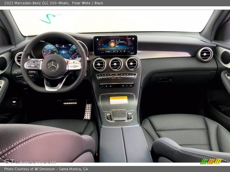 Dashboard of 2022 GLC 300 4Matic