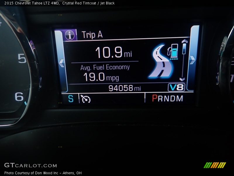 Crystal Red Tintcoat / Jet Black 2015 Chevrolet Tahoe LTZ 4WD