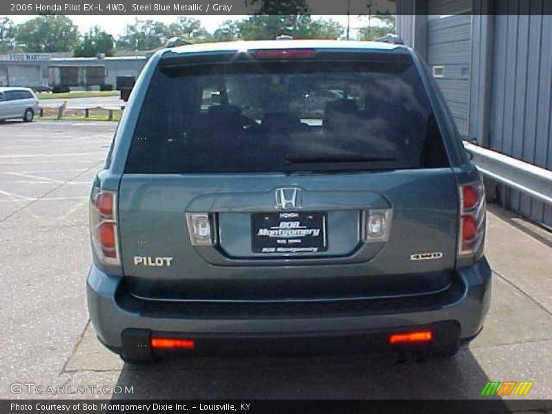 Steel Blue Metallic / Gray 2006 Honda Pilot EX-L 4WD