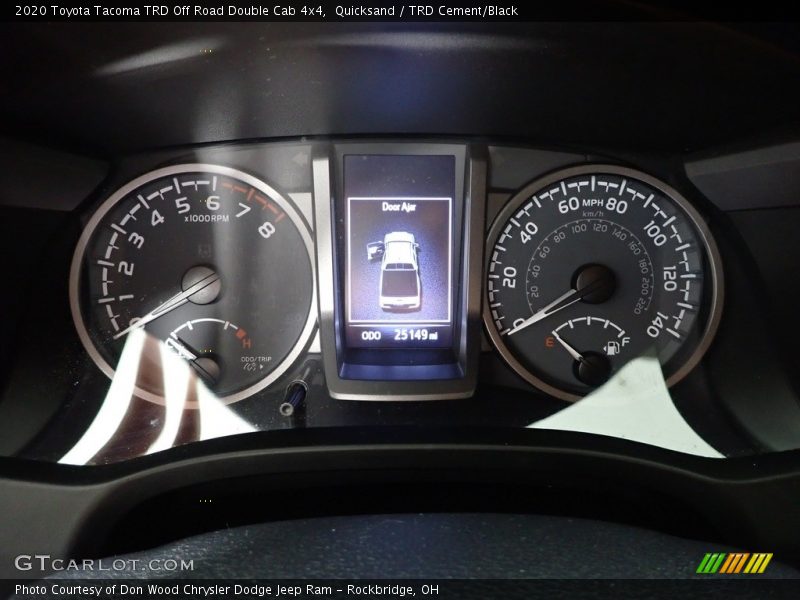 Quicksand / TRD Cement/Black 2020 Toyota Tacoma TRD Off Road Double Cab 4x4
