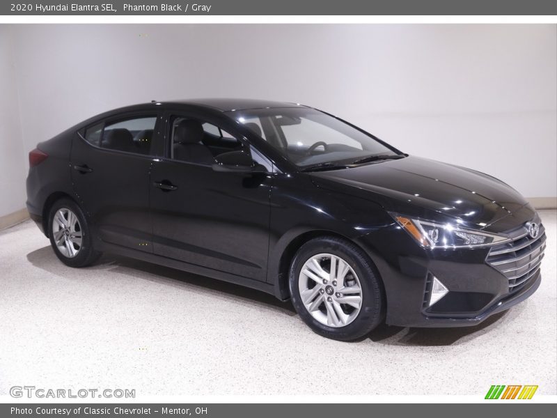 Phantom Black / Gray 2020 Hyundai Elantra SEL