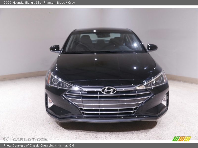 Phantom Black / Gray 2020 Hyundai Elantra SEL