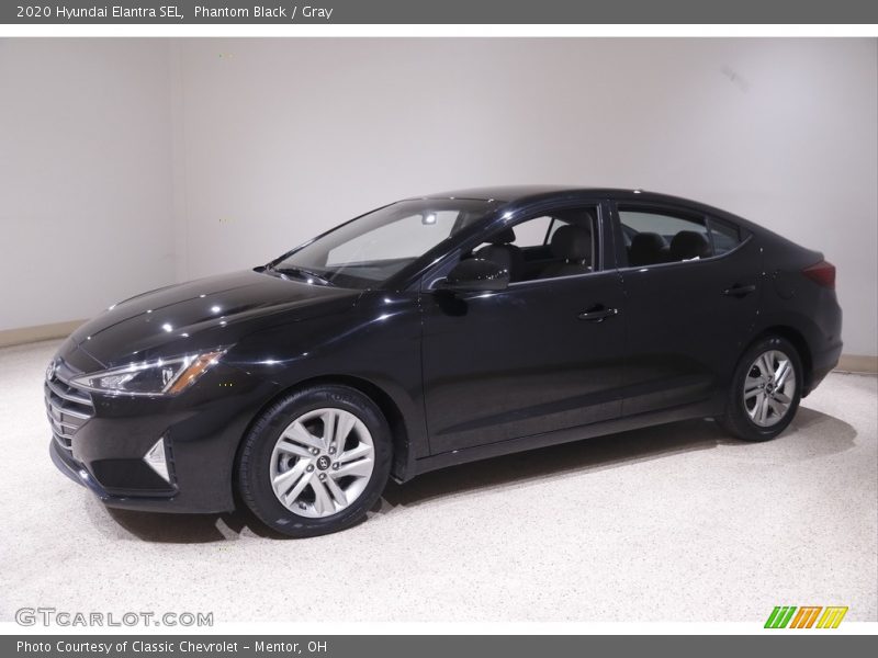 Phantom Black / Gray 2020 Hyundai Elantra SEL