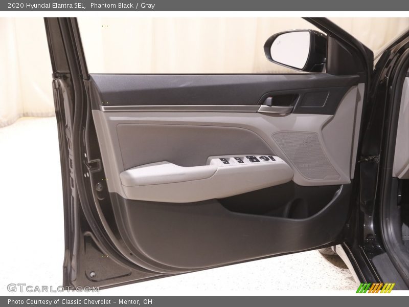 Phantom Black / Gray 2020 Hyundai Elantra SEL