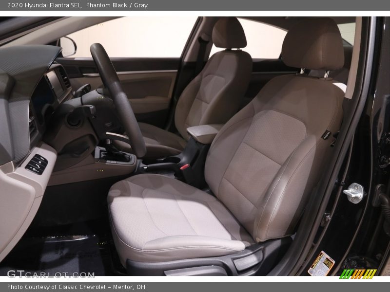 Phantom Black / Gray 2020 Hyundai Elantra SEL