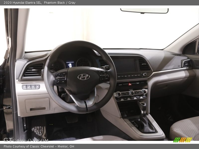 Phantom Black / Gray 2020 Hyundai Elantra SEL