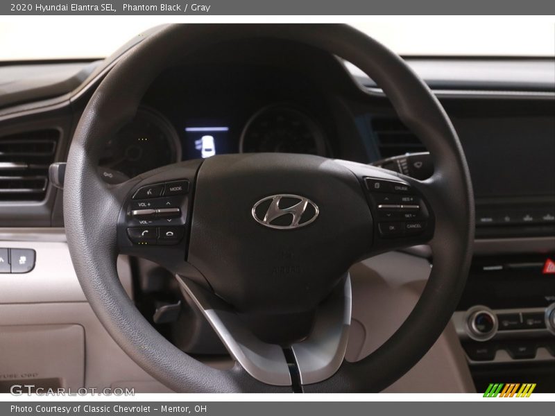 Phantom Black / Gray 2020 Hyundai Elantra SEL