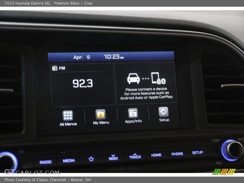 Phantom Black / Gray 2020 Hyundai Elantra SEL