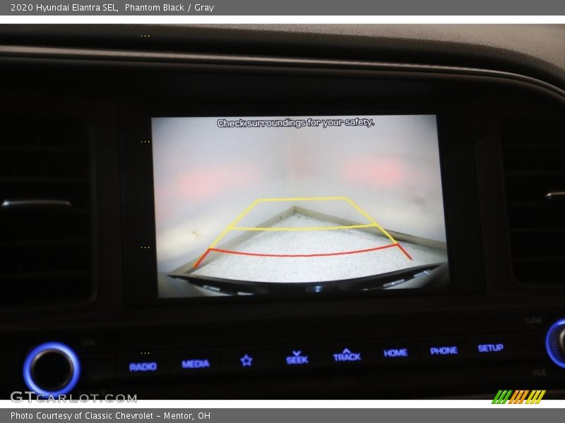 Phantom Black / Gray 2020 Hyundai Elantra SEL