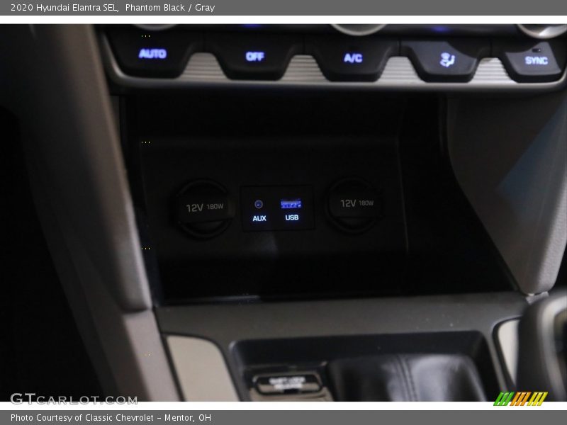 Phantom Black / Gray 2020 Hyundai Elantra SEL