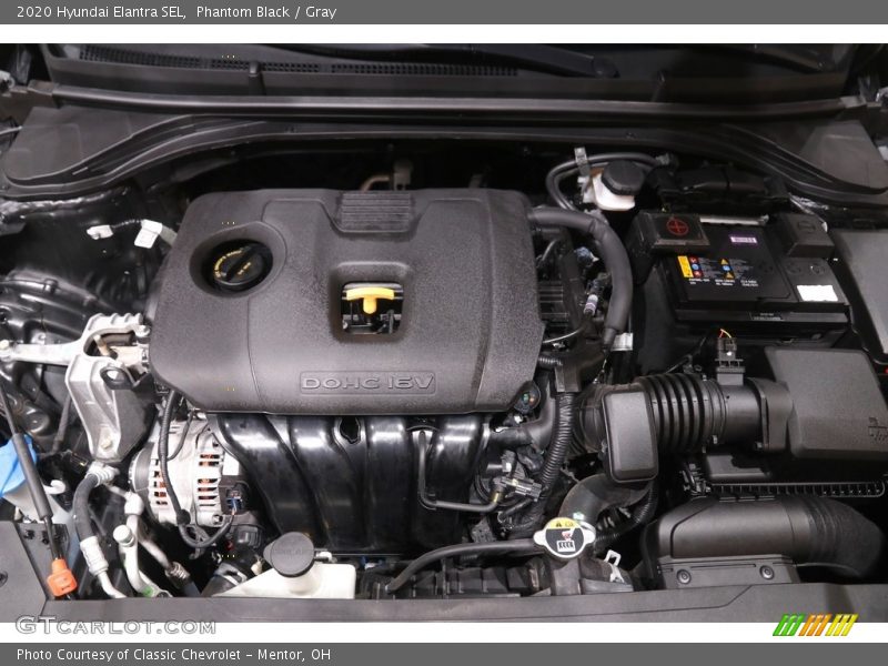 Phantom Black / Gray 2020 Hyundai Elantra SEL