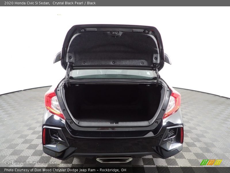 Crystal Black Pearl / Black 2020 Honda Civic Si Sedan