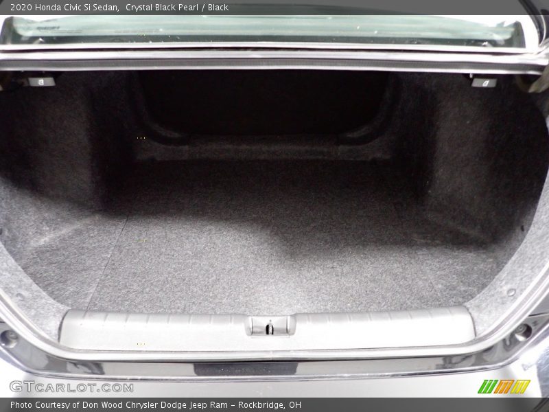 Crystal Black Pearl / Black 2020 Honda Civic Si Sedan