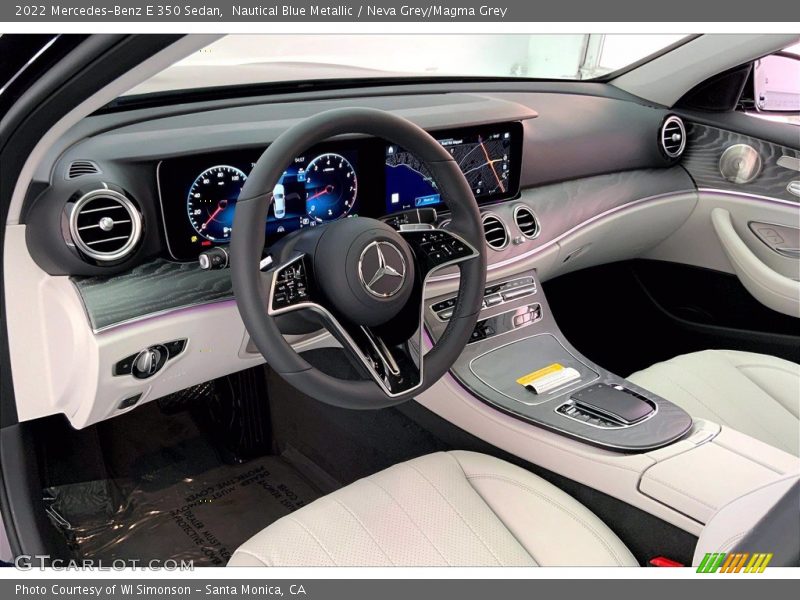  2022 E 350 Sedan Neva Grey/Magma Grey Interior