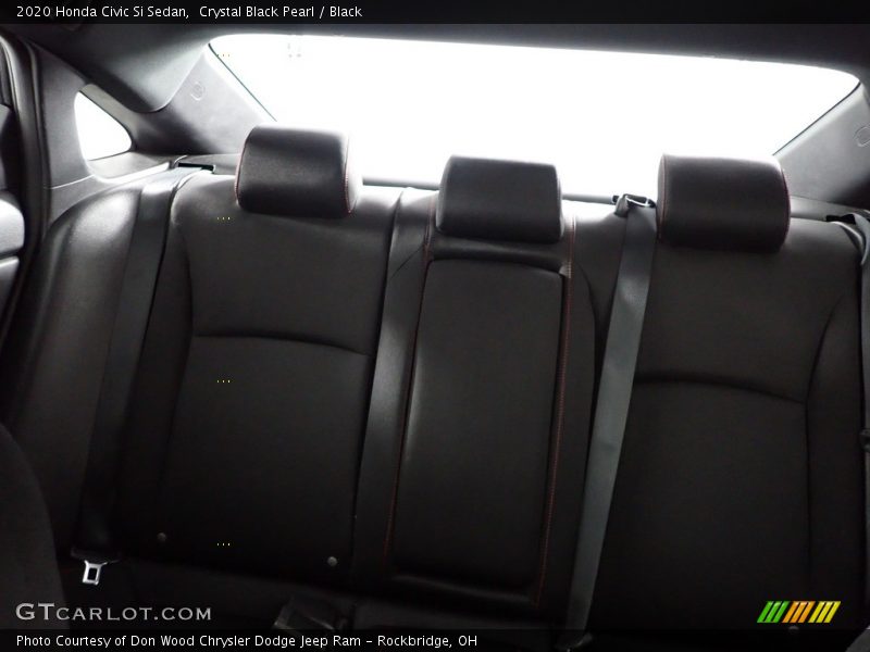 Crystal Black Pearl / Black 2020 Honda Civic Si Sedan