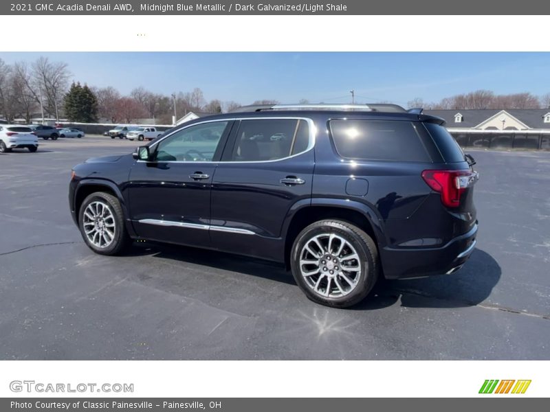 Midnight Blue Metallic / Dark Galvanized/Light Shale 2021 GMC Acadia Denali AWD