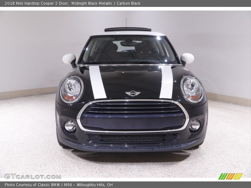 Midnight Black Metallic / Carbon Black 2018 Mini Hardtop Cooper 2 Door