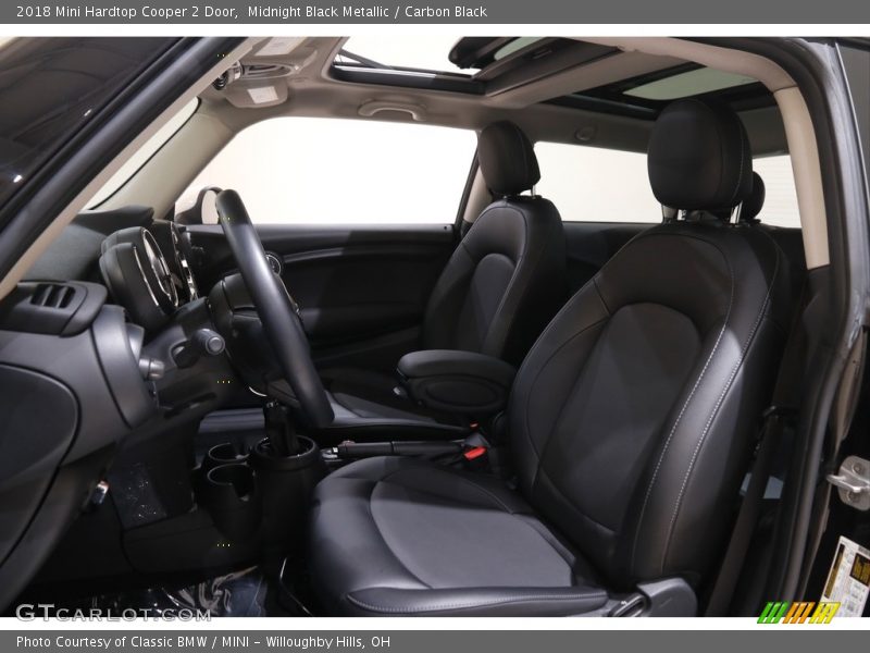 Midnight Black Metallic / Carbon Black 2018 Mini Hardtop Cooper 2 Door