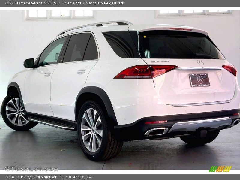 Polar White / Macchiato Beige/Black 2022 Mercedes-Benz GLE 350