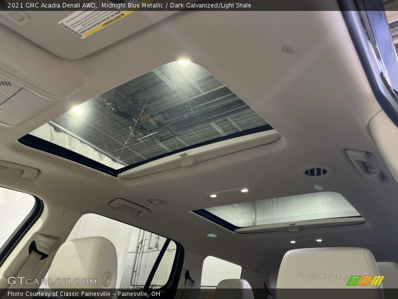 Sunroof of 2021 Acadia Denali AWD