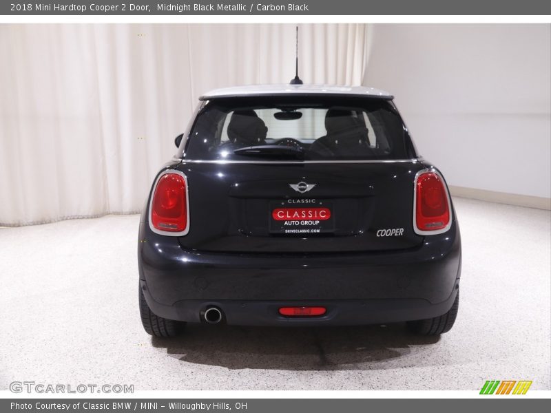 Midnight Black Metallic / Carbon Black 2018 Mini Hardtop Cooper 2 Door