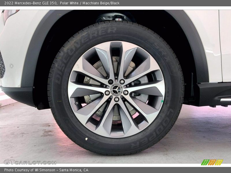 Polar White / Macchiato Beige/Black 2022 Mercedes-Benz GLE 350