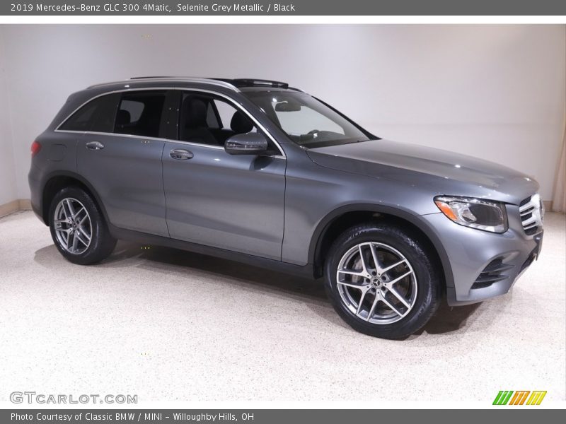 Selenite Grey Metallic / Black 2019 Mercedes-Benz GLC 300 4Matic