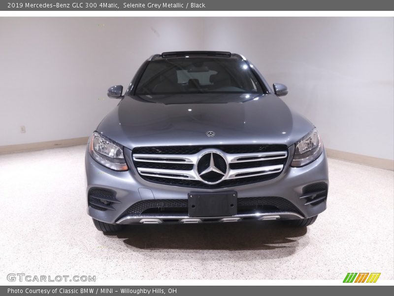 Selenite Grey Metallic / Black 2019 Mercedes-Benz GLC 300 4Matic