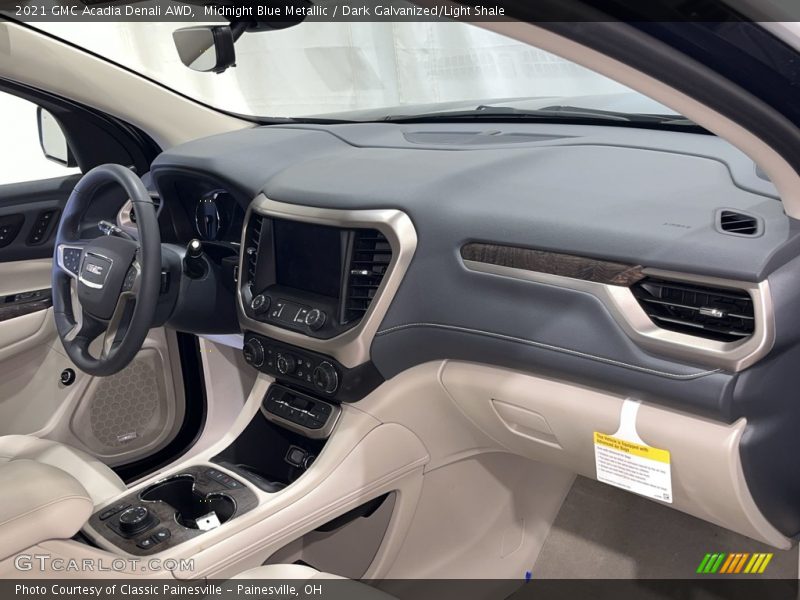 Dashboard of 2021 Acadia Denali AWD