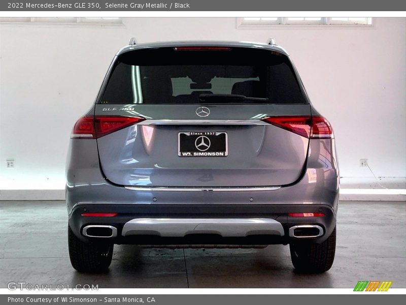 Selenite Gray Metallic / Black 2022 Mercedes-Benz GLE 350