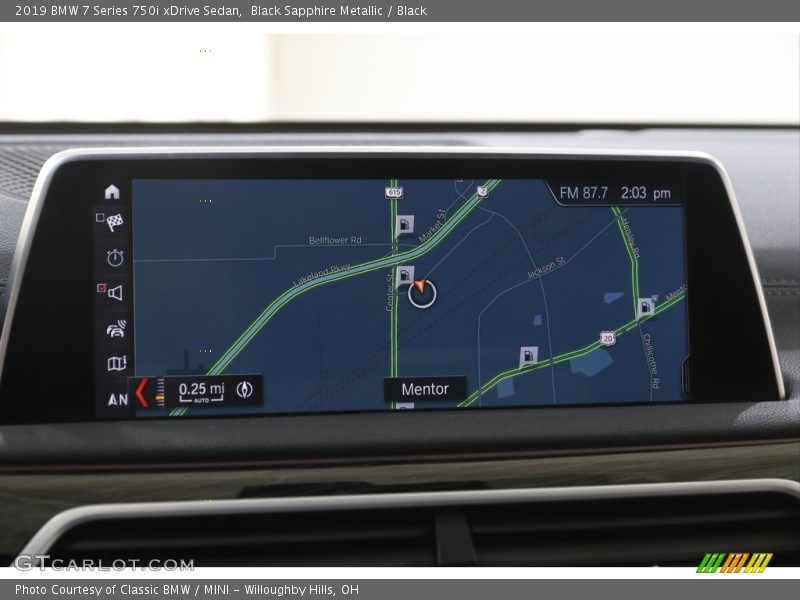 Black Sapphire Metallic / Black 2019 BMW 7 Series 750i xDrive Sedan