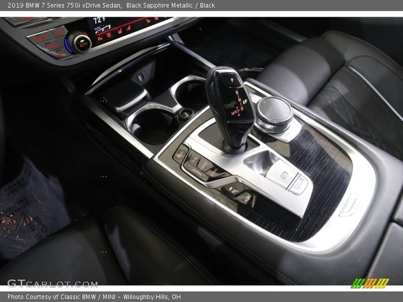 Black Sapphire Metallic / Black 2019 BMW 7 Series 750i xDrive Sedan