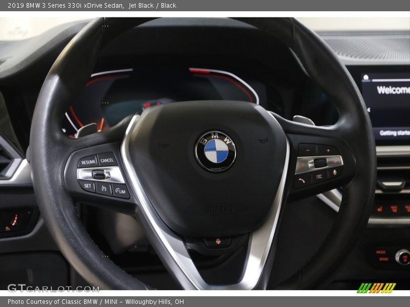 Jet Black / Black 2019 BMW 3 Series 330i xDrive Sedan