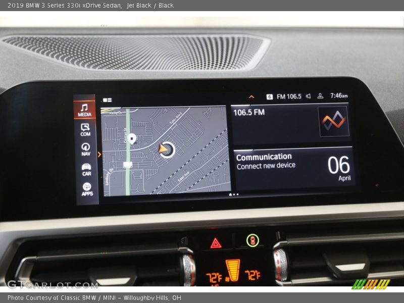 Jet Black / Black 2019 BMW 3 Series 330i xDrive Sedan