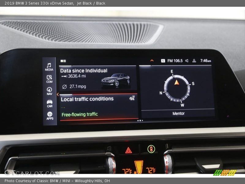 Jet Black / Black 2019 BMW 3 Series 330i xDrive Sedan