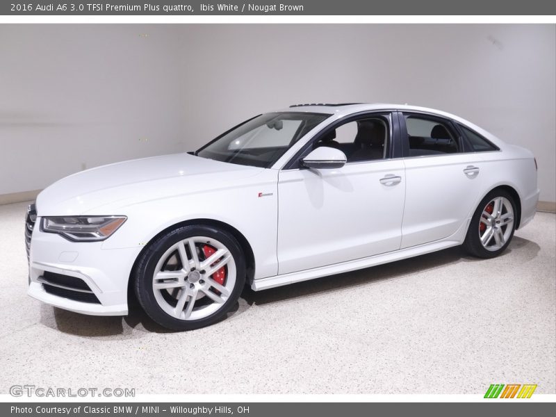 Ibis White / Nougat Brown 2016 Audi A6 3.0 TFSI Premium Plus quattro