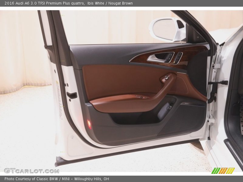 Ibis White / Nougat Brown 2016 Audi A6 3.0 TFSI Premium Plus quattro